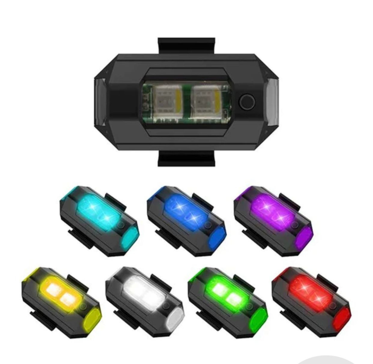 Luz trasera intermitente para bicicleta,